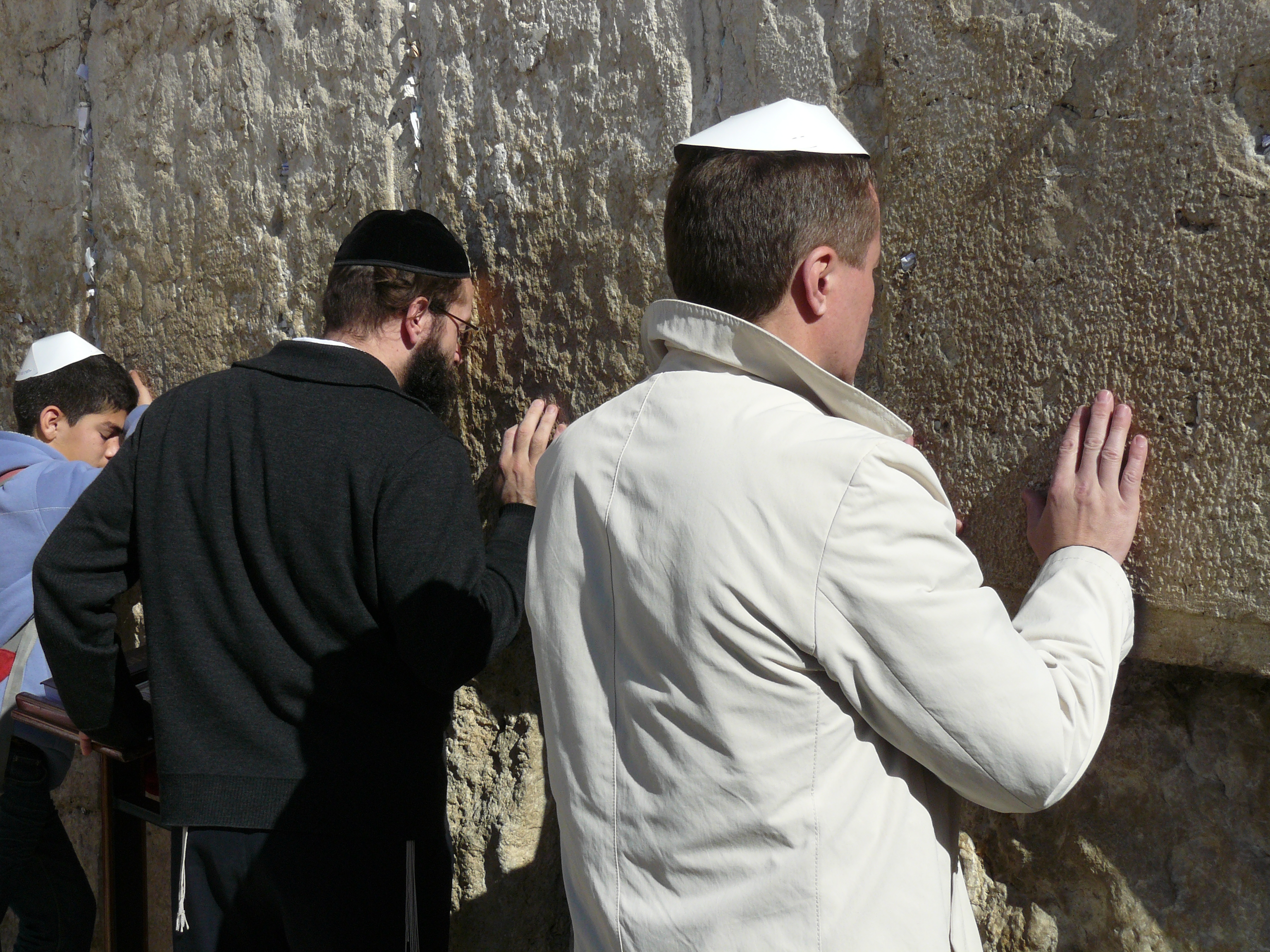 Luca Errera, Daniela Trastulli, Israele, Gerusalemme, muro del pianto